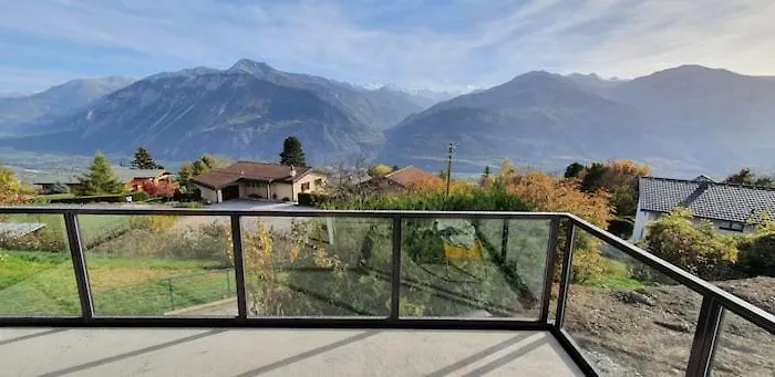 Apartmán New Flat In Randogne With View Crans-Montana